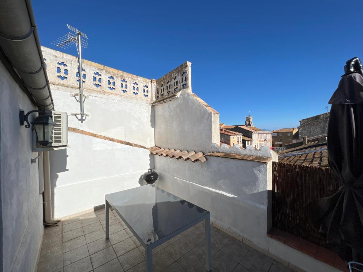 Appartement Loft Toit/Terrasse Sigean Exterior photo